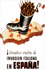 Spanish Anti-Fascist propaganda poster, 1937
