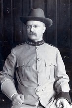 Photograph of Theodore Roosevelt as a Rough Rider