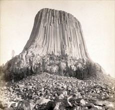 Photographic print of 'The Devil's Tower'