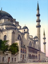 Photomechanical print of the Süleymaniye Mosque