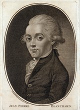 Portrait of Jean Pierre Blanchard