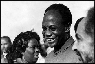Kwame Nkrumah, 1909 - 1972. leader of Ghana