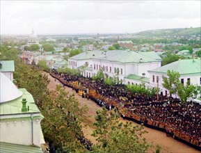 celebration of the canonization of Ioasaf of Belgorod, September 4, 1911
