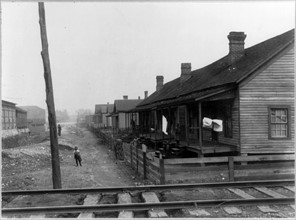 Negro homes- homes of poorer classes, Chattanooga, Tenn.