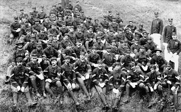 Company D, 8th Illinois Volunteer Regiment.