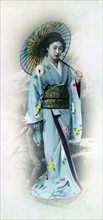 Japanese geisha.