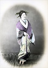 Japanese geisha.