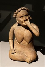 female Noble, depicted in a Mayan statuette