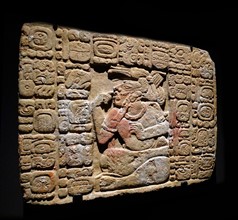 Mayan monument 175, from a royal tomb at Tonina,