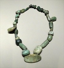 Mayan collar made from Jade;