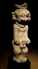 'Lawolo' a masculine protective statue, used to scare an enemy from Nias, Indonesia