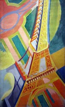 Tour Eiffel 1926 by Robert Delaunay,