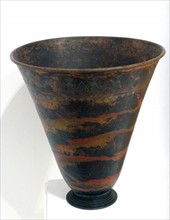 copper Vase,1937 by Claudius Linossier 1893-1953