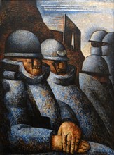 War ,1925 by Marcel Gromaire (July 24, 1892 – April 11, 1971