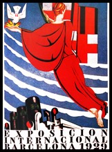 Poster for the International Exposition in Barcelona 1928