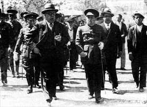 General José Sanjurjo and Manuel Azana Prime Minister of Spain 1936.