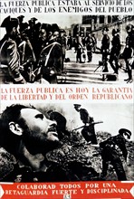 Spanish Civil War Republican propaganda poster