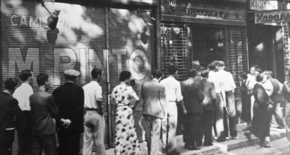 Spanish Civil War: rationing of supplies