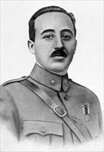 1931 photograph of Francisco Franco 1892-1975. Nationalist leader of Spain 1936-1975