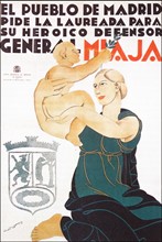 Republican Government propaganda poster during the Spanish Civil War