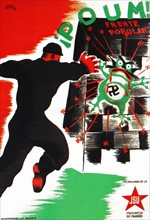 POUM (Communist) party propaganda poster