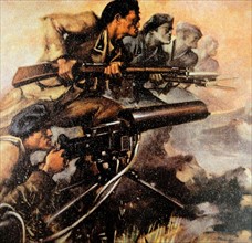 Battle of Guadalajara, during the Spanish Civil War.