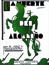 Poster depicting the Falangist bullfighter, during the Spanish Civil War.