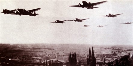 German aircraft used by the Nationalist air Force during the Spanish Civil War