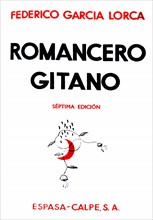 1937 edition of 'Romancero Gitano' by Federico García Lorca