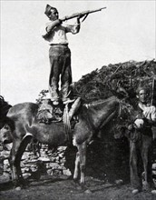 Militia fighter during the Spanish Civil War