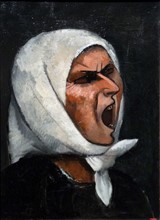 'Montserat shouting' 1936 by Juli Gonzalez 1876-1941