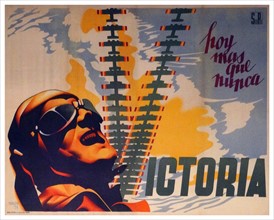 nationalist propaganda poster during the Spanish Civil War