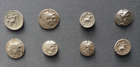 Coins of the reign of Alexander the Great 356-323 BC