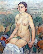 Woman at her Toilette by
