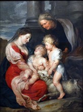 The Virgin and Child with Saint Elizabeth and Saint John the Baptist by Peter Paulus Rubens