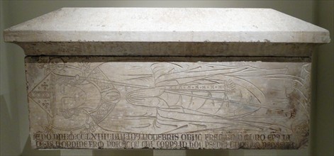 Sarcophagus belonging to Father Bernat de Mur (died 1264),