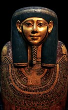 coffin of Hornedjítef. Reign of Ptolemy III, 246-222 BC, Thebes, Egypt