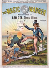 Advertisement for Magic Washer