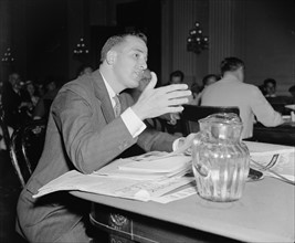Leo A. Dawson, testifying before the Dies Un-American Committee