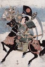 The warriors Kumagai Naozane and Taira no Atsumori