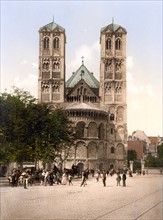 Church of St. Gereon, Cologne, the Rhine, Germany 1890