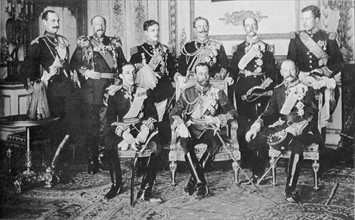 European royalty gathered in London for the funeral of King Edward VII