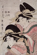 The Courtesans Matsura and Yosoi of the Mastaba-ya