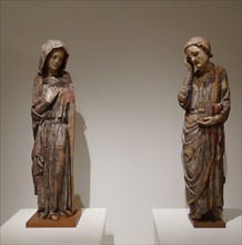 Wood carvings depicting Saint John the Evangelist by Anonymous