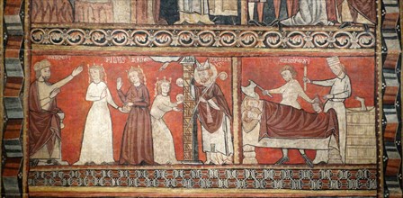 Scenes from the life of St. Nicholas by Second Master of Bierge