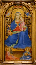 Painting titled 'Madonna of Humility' by Fra Angelico