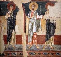 Fresco from the Fantiga church of Santa Maria Castle