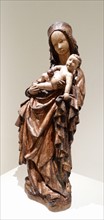 Statuette of a the Virgin and Child by Anon.
