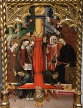 Altarpiece depicting Saint Michael and Saint Peter by Bernat Despuig