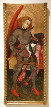 Painting titled 'Archangel Michael' by Blasco de Grañén